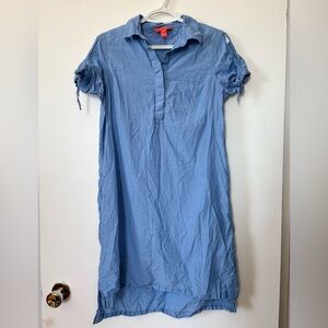 🎉4/30$🎉 Joe Fresh Blue Puff Sleeve Midi Dress💙